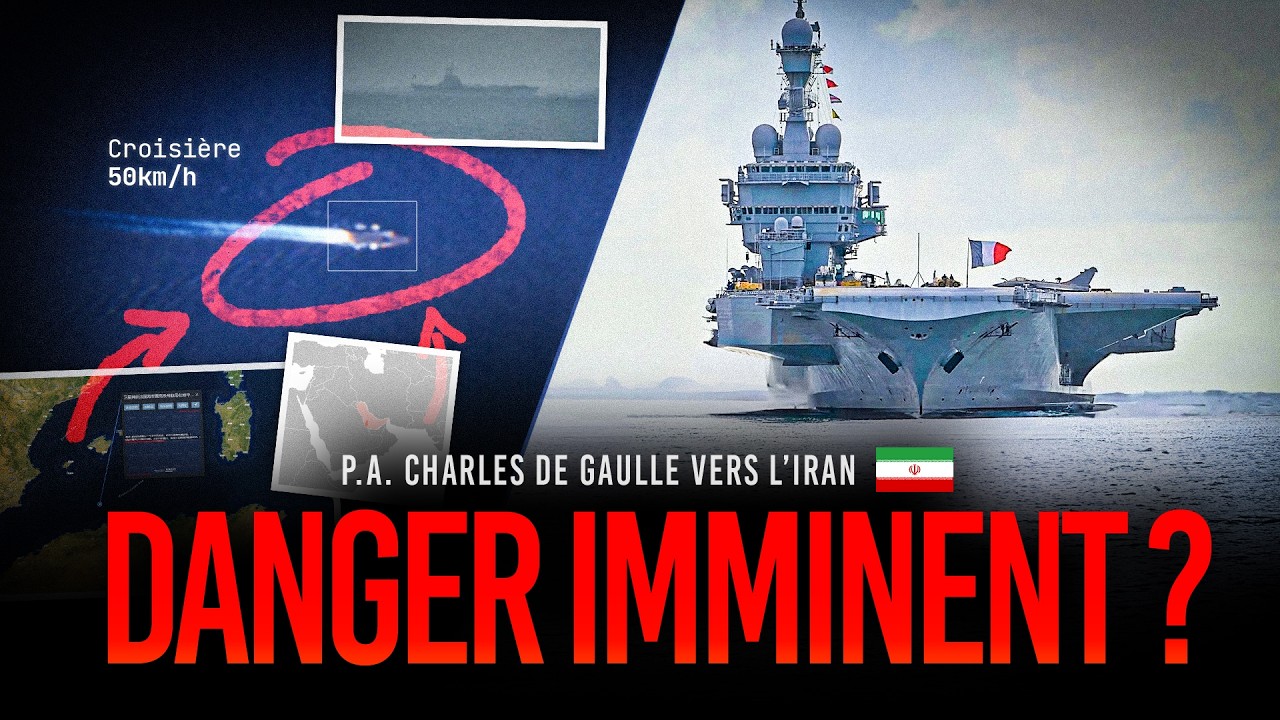 GROUPE AÉRONAVAL 🇫🇷 FACE À L'IRAN : RISQUE INUTILE OU BONNE IDÉE ?