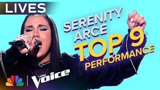 Serenity Arce Performs Ariana Grande's "we can't be friends" | The Voice Lives | NBC
