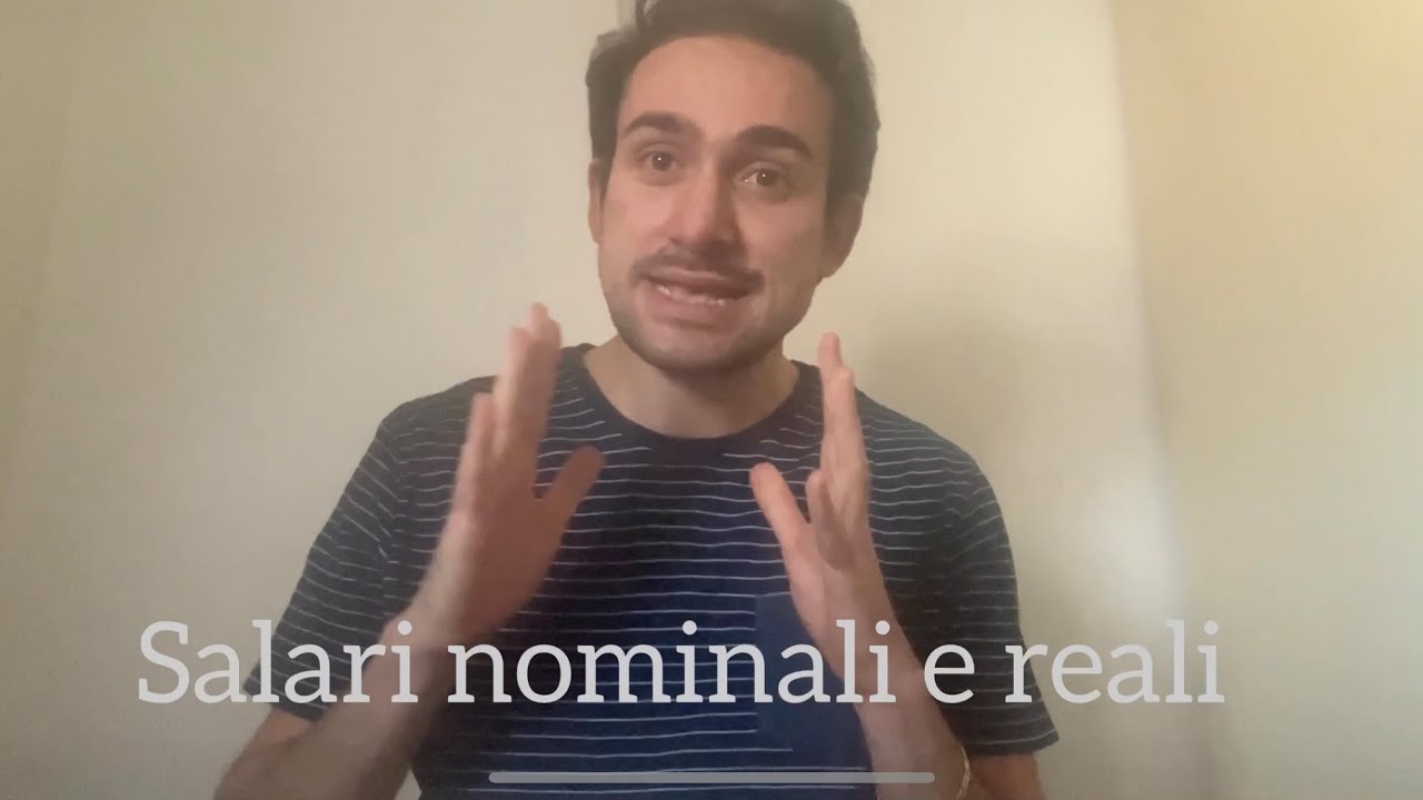 La differenza tra i salari nominali ed i salari reali