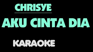 Chrisye - AKU CINTA DIA. Karaoke.