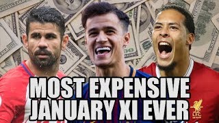 Most Expensive January XI In World Football History