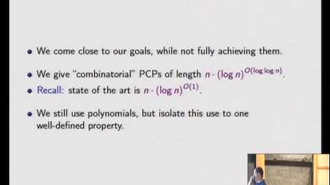 Combinatorial PCPs with Short Proofs - Or Meir