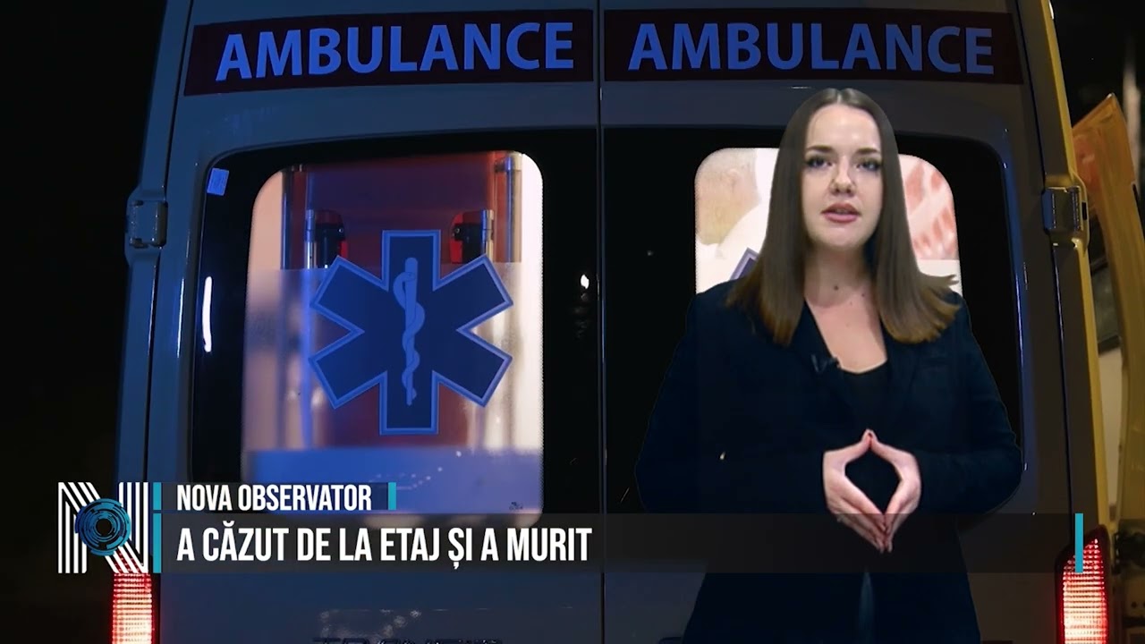 A CĂZUT DE LA ETAJ ȘI A MURIT