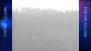 Snow falling in South Hills