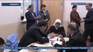 Общественные  приемы в Намангане