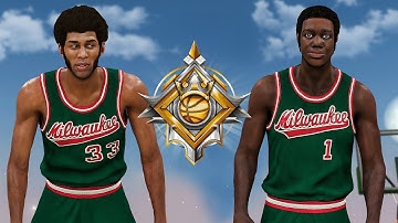 LEGEND KAREEM ABDUL JABBAR and OSCAR ROBERTSON in NBA 2K20