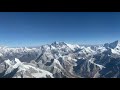 Everest 4k from airplane