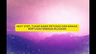 TUTORIAL TEMPLATE JADUAL IMAM DAN BILAL BERTUGAS 2026