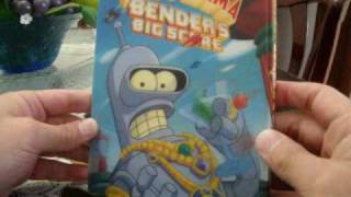 Unboxing a Futurama DVD: Benders Big Score