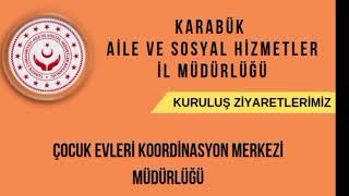 Çocuk Evleri Koordinasyon Merkezimiz Ve Çocuk Evlerimiz.