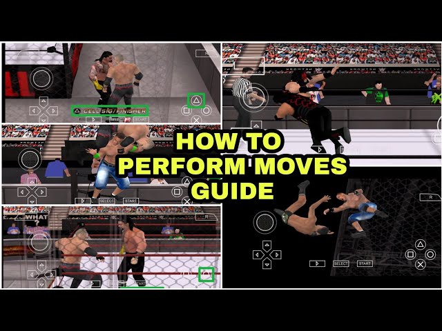 How To Moves Guide In wwe Svr 2011 ppsspp by psp gamer class=