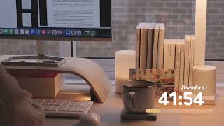 Vlog 4: 🌧️ 2 HOUR STUDY WITH ME on a RAINY DAY   雨声 白噪音 番茄钟 50 10