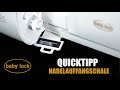 baby lock Quicktipp | Nadelauffangschale - Ausstattung bei allen Maschinen