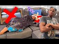 SLEEPING On The COUCH To See How My Boyfriend Reacts!! *CUTE REACTION*