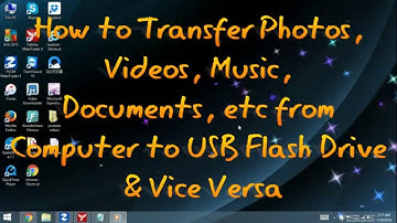 How to Transfer (Move/Copy) Files from Computer to USB Flash Drive & Vice Versa!