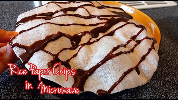 Rice Paper Crisps (Rice paper Nachos) - Herbivore Cucina