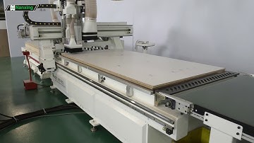 NANXING Pre labelling Auto Load & Unload CNC Machine NCG2512L