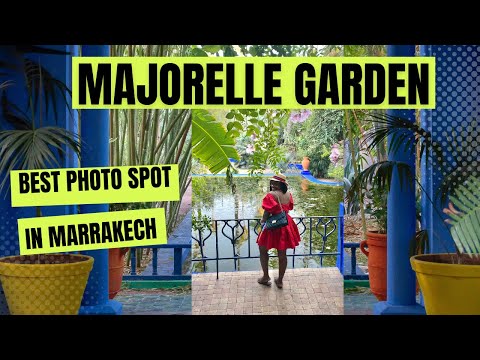 Video: Majorelle Garden, Marakešas: Visas vadovas