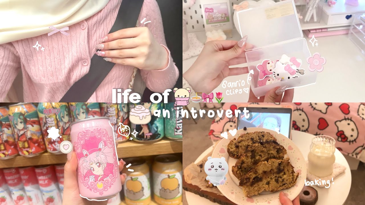 жизнь интроверта ⋆𐙚 ̊. эстетические дневники 🎀 шопинг | выпечка | хот-пот