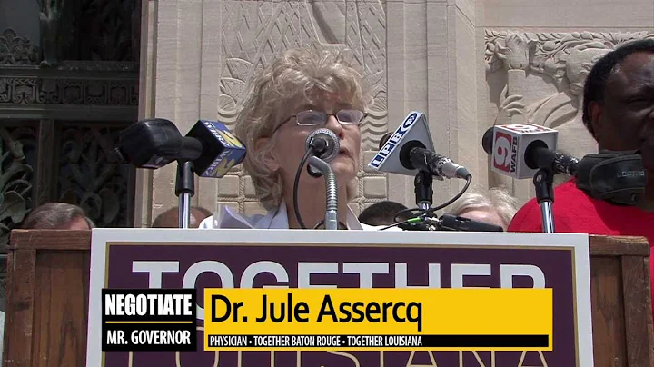 Negotiate Mr. Governor: Dr. Jule Assercq