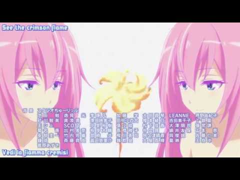 『LYRICS AMV』GAKUSEN TOSHI ASTERISK S2 ED FULL「Ai No Uta-Words Of Love -  Haruka Chisuga」 