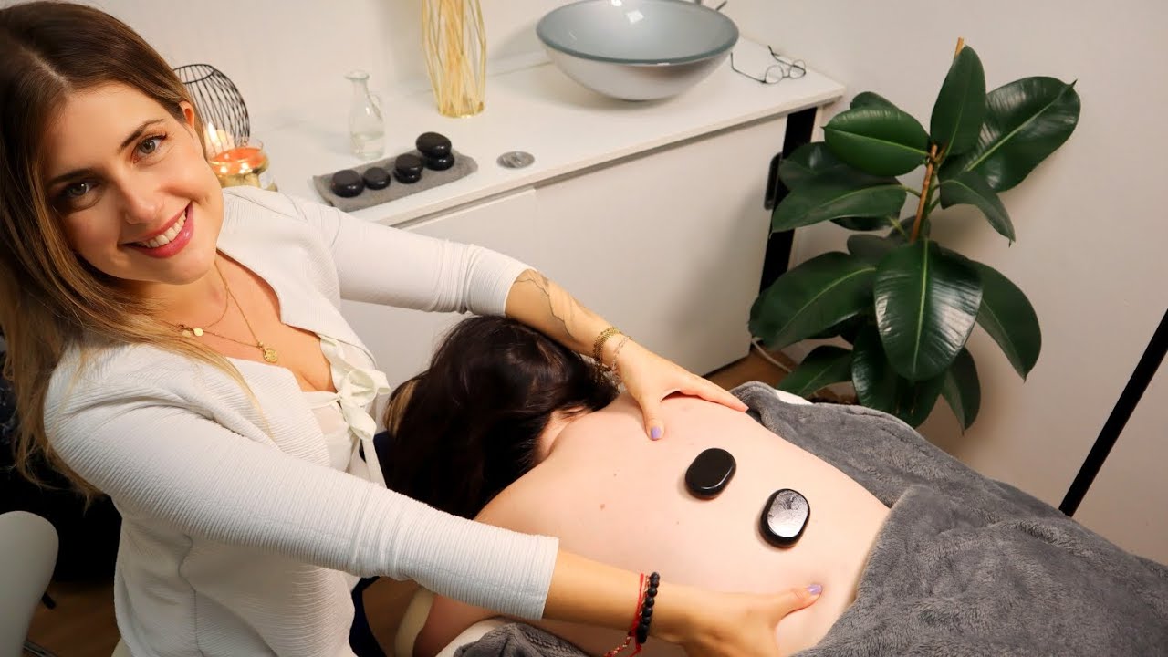 Real Person ASMR MASSAGE mit Musik 🎶 Beruhigende Berührungen für tiefen Schlaf (deutsch)