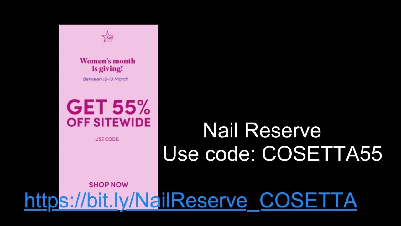 Awesome discount code for Nail Reserve 😁💜 YouTube
