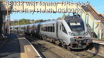 68032 with former TPE stock. Cradley Heath, 05/09/25.