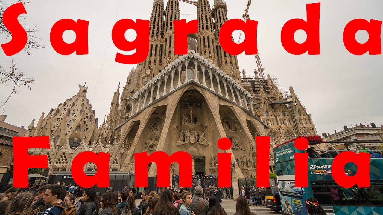 Inside La Sagrada Familia, Barcelona - in 4K - YouTube