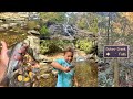 Family Hiking &amp; Fishing trip to Dukes Creek Falls, GA- WILD TROUT CAUGHT!
