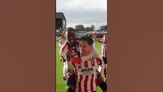 STRAIGHT FOR THE CAMERA! Hutchinson Rocket makes Cheltenham fans erupt