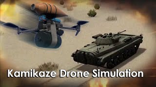 Celebrity Kamikaze Drone Simulation with VR-Forces and VR-Engage #dronesimulation #ukraine #russia #drone Net Worth