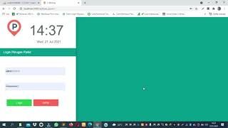 APLIKASI PARKIR SEDERHANA screenshot 3