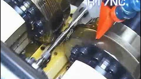 FEDA  CNC Thread rolling machine worm screw making machine