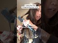 Straighten my hair magically #curlingiron #flatiron #hotcomb #straightener #straigteninghair