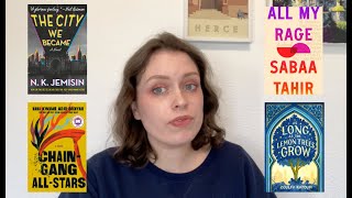 I read some great fiction and a couple of y/a novels!