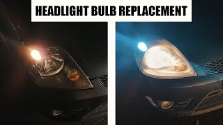 HALFORDS UPGRADED BULBS, HEADLIGHT BULBS REPLACED,  HOW TO/ HOW I