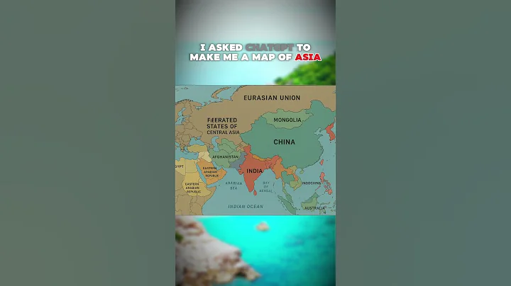 I Asked ChatGPT to make me a map of Asia...