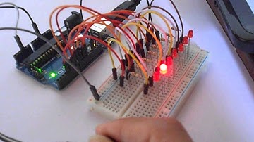 Projeto 6  Efeito Interativo de Iluminação Sequencial com LEds