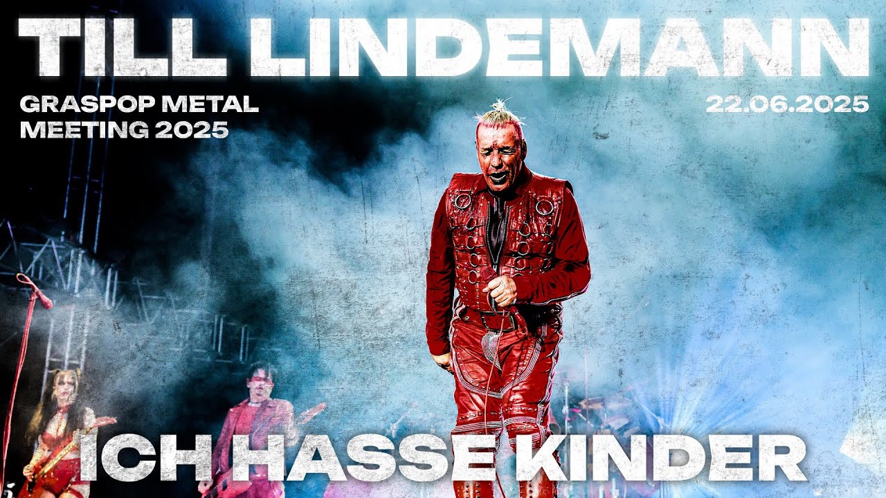 Till Lindemann - Ich Hasse Kinder PROSHOT LIVE 22.06.2025 Graspop Metal Meeting exclusive new