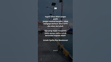 Ingat!Jangan sesekali berpikir tidaklah mengapa berbuat dosa, nanti aku akn tobat #shortvideo #video