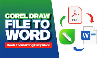 How to convert CorelDraw to word | Book formatting Tutorial | Hevlendordesigns #CoreldrawtoWord