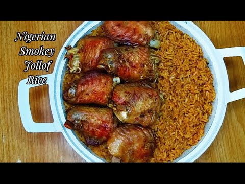 How To Make Nigerian Smokey Party Jollof Rice. Without Using Firewood. Testedx Trusted Recipe.