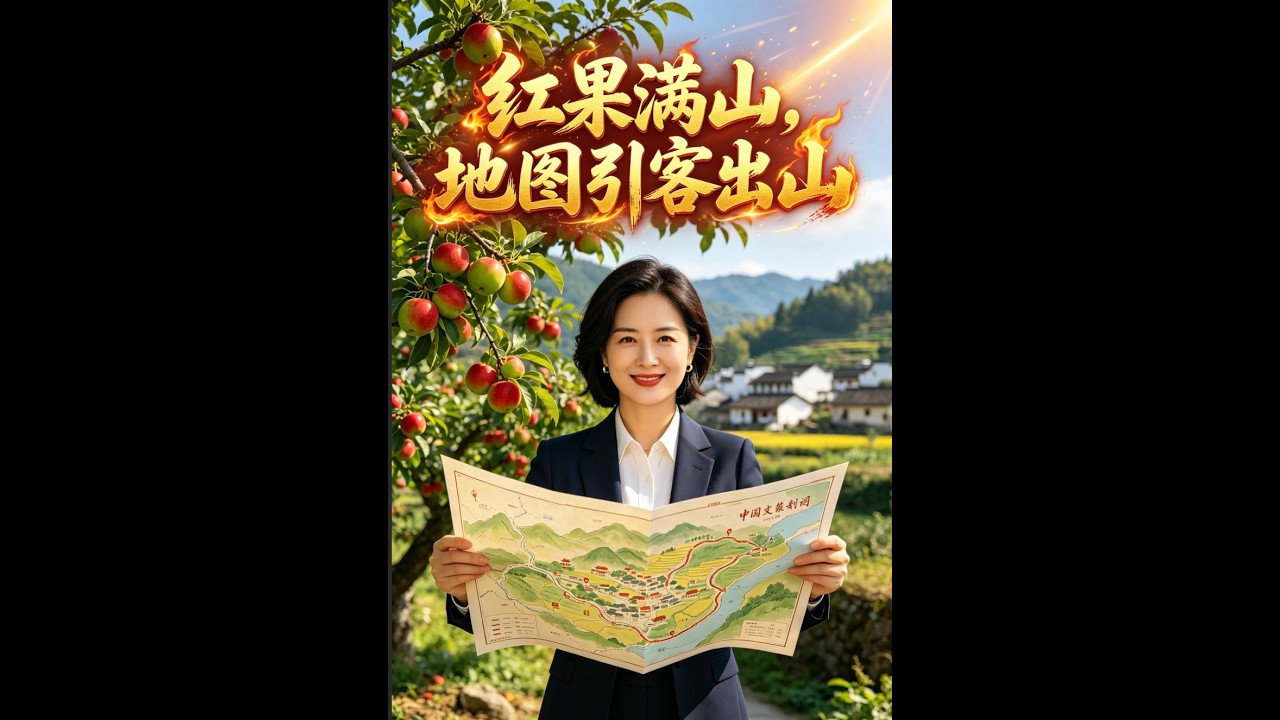 【一口气看完】《红果满山，地图引客出山》#短剧 #AI短剧 #逆袭 #drama #爽剧 #鲨鱼先生