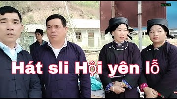Hát sli hội lồng tồng trung tâm yên lỗ xã yên lỗ rất hay #hàohoahồi