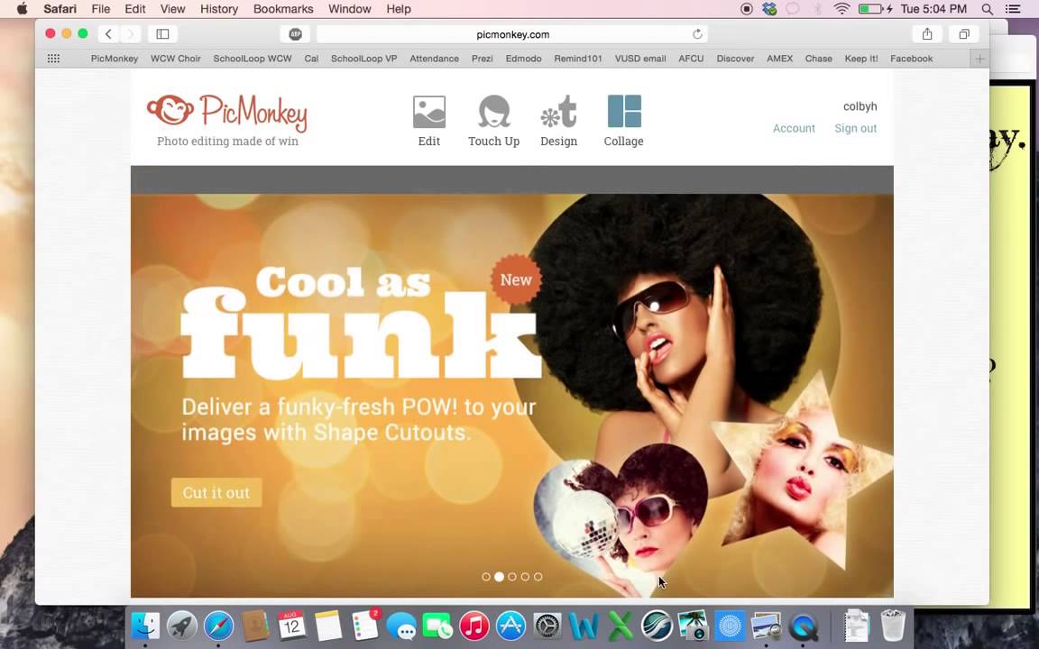 PicMonkey com a free resource for creating classroom posters