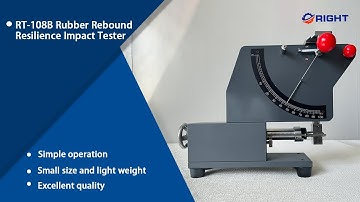 Rubber Rebound Resilience Impact Tester | Rubber Tester RT-108B