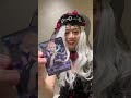 【心理コスでIJlカード開封したらサインカード爆当たりしてもうた!!】みんなもコスプレして開封してね☕️