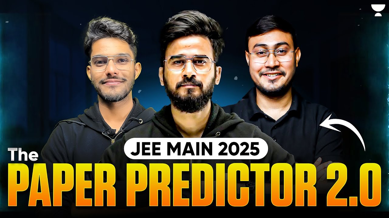 JEE Main 2025 PAPER PREDICTOR : Based on 22nd Jan S-1 & S-2 | Sure Shot ...