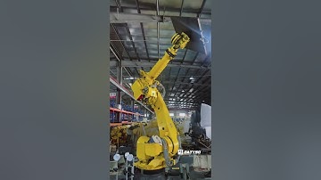 Việc tay gắp nâng hạ vật quá đơn giản với robot 6 trục tự do công nghiệp